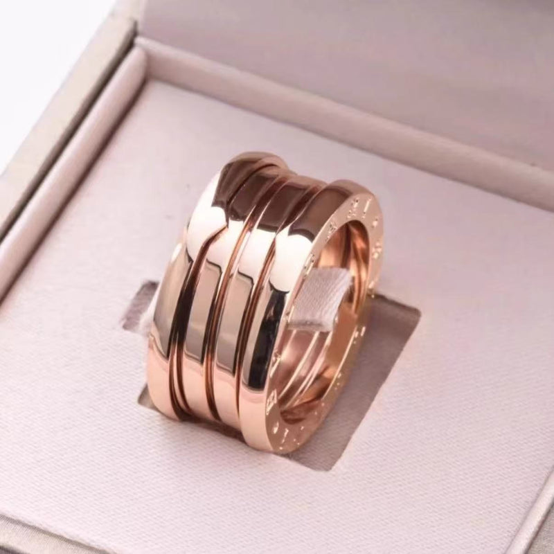 Modern Rose Gold Ring