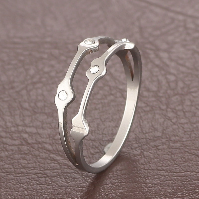Modern Silver Ring