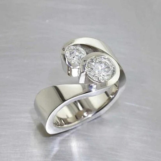 Modern Stone Ring