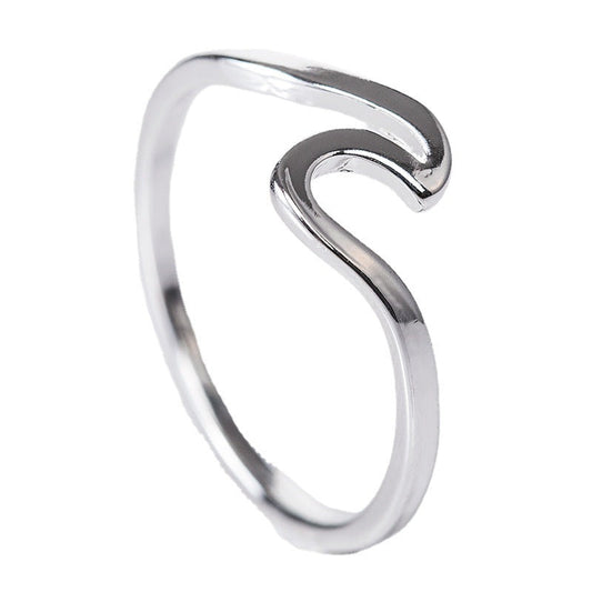 Modern Wave Ring