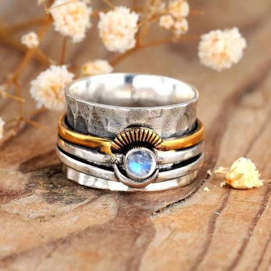 Moonstone Statement Ring