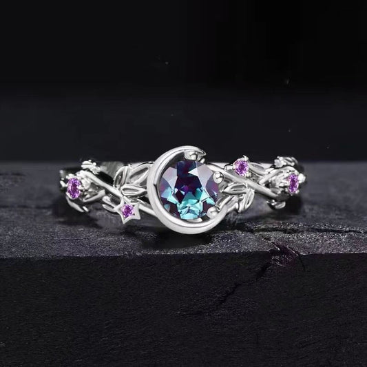 Mystic Moonstone Ring