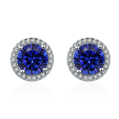L��cia Celestine Earrings | White Gold