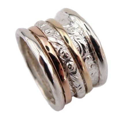 Vintage Textured Fusion Ring