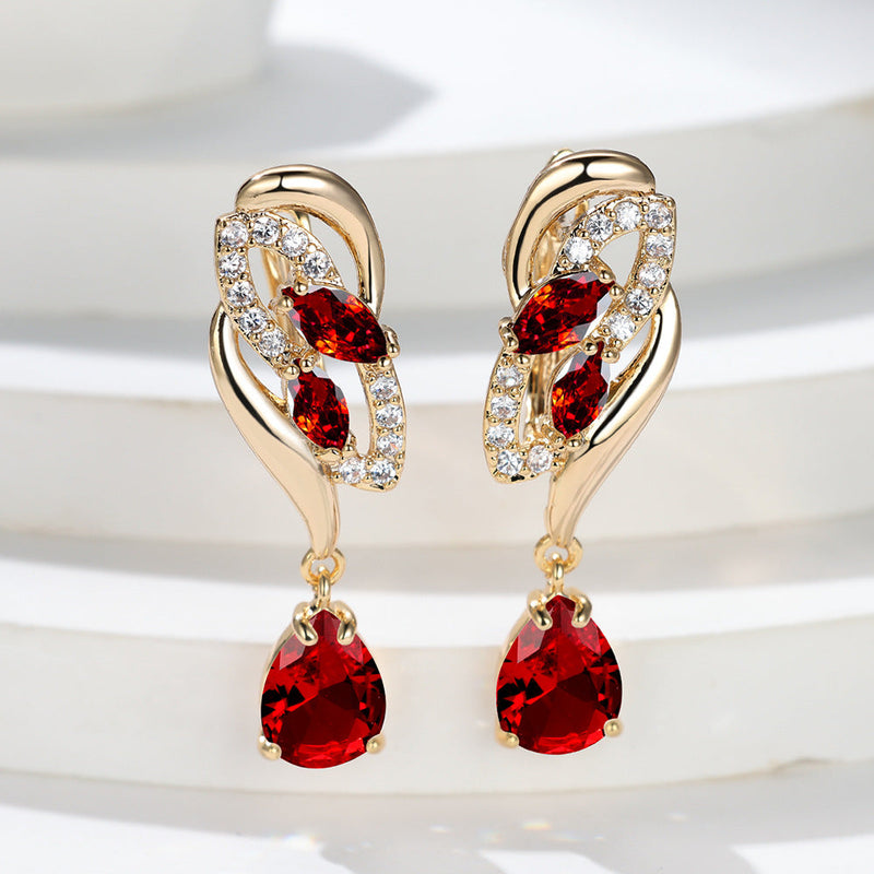 Saphara Cindorelle Gold Earrings