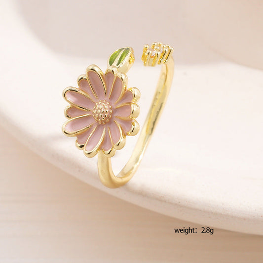 Romantic Daisy Ring