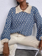 Klasyczny vintage Sweter