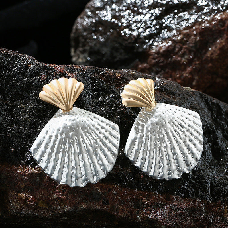 Seashell Drop Earrings