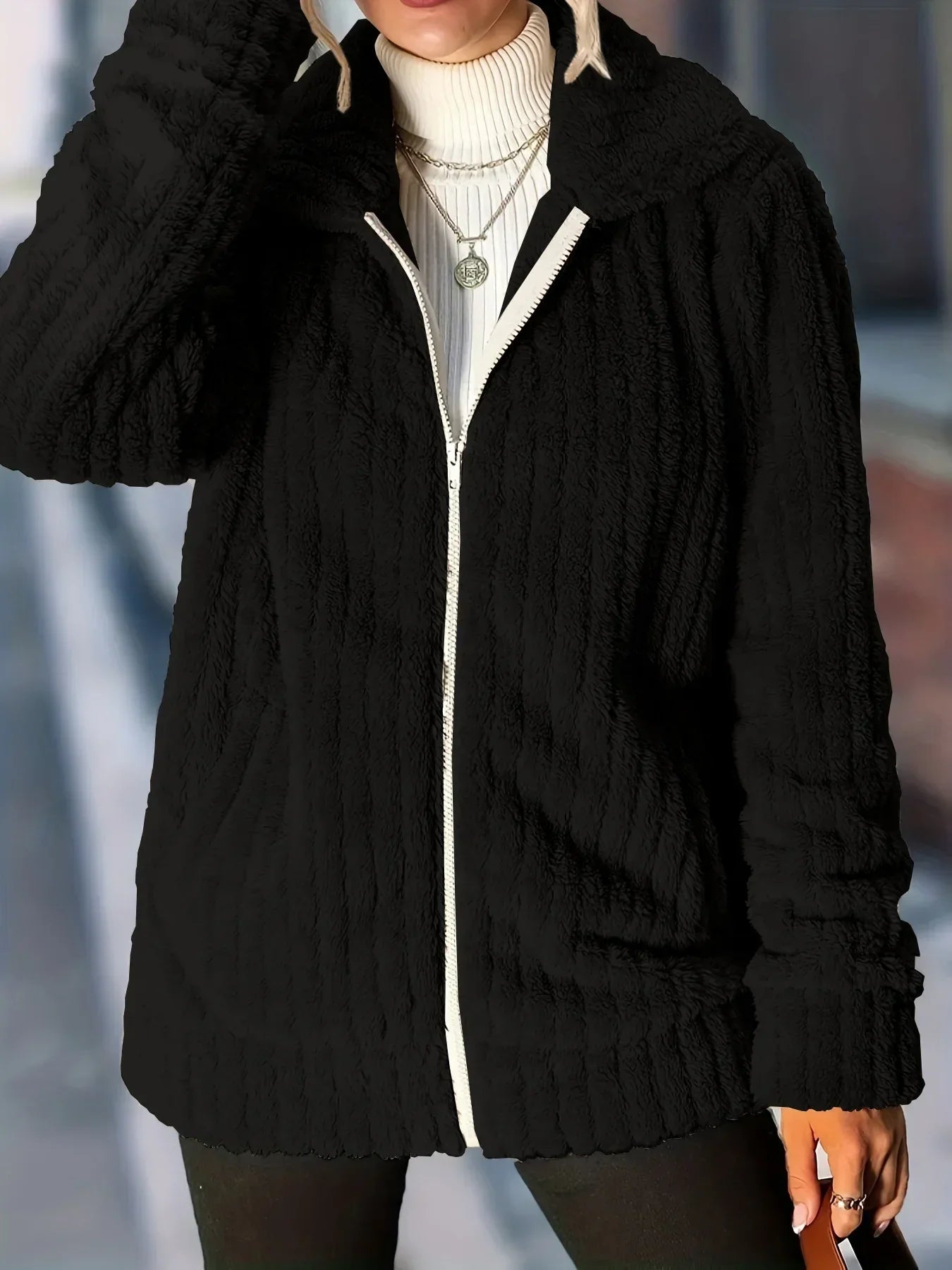 Klasycznie zaprojektowany Kurtka