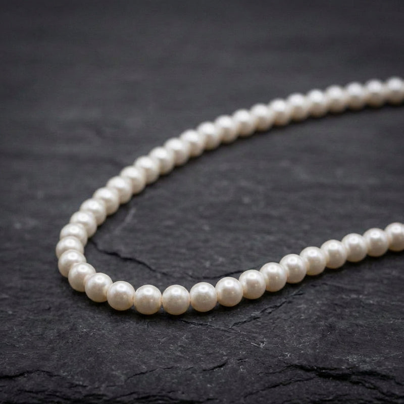Silver Pearl Necklace