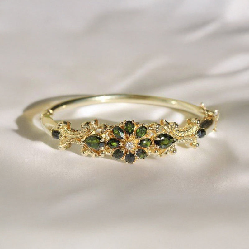 Emerald Garden Vine Ring