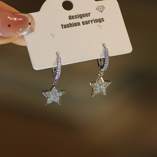 Sparkly Star Earrings