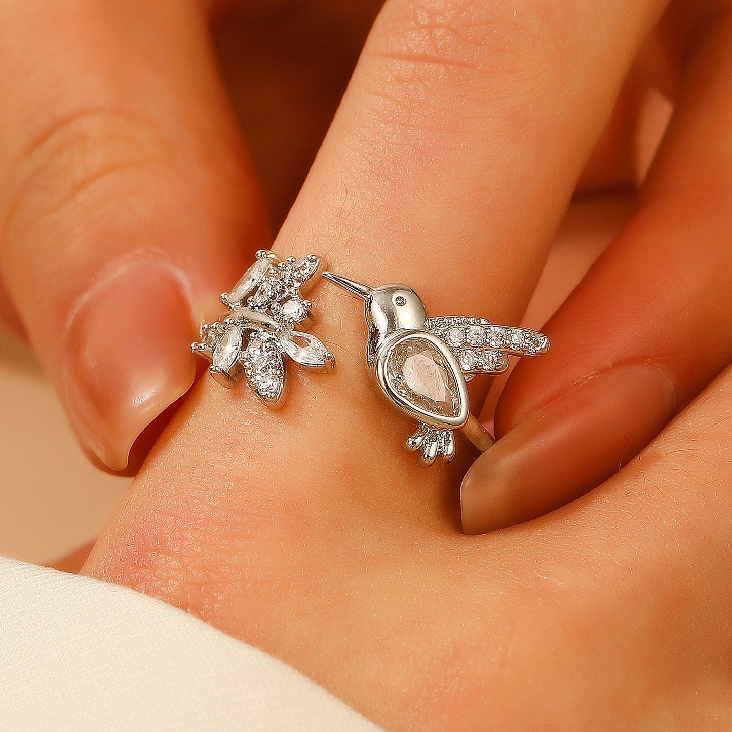 Statement Crystal Ring