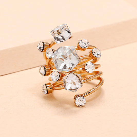Statement Crystal Ring