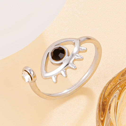Statement Evil Eye Ring