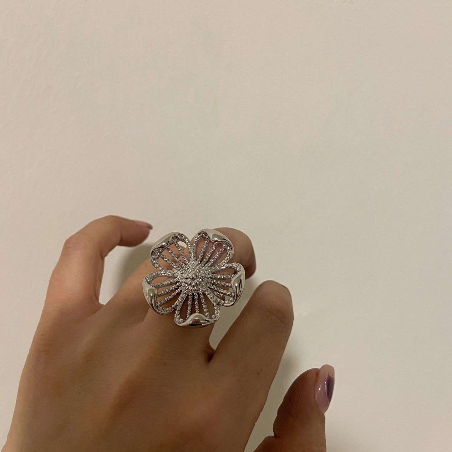 Statement Flower Ring