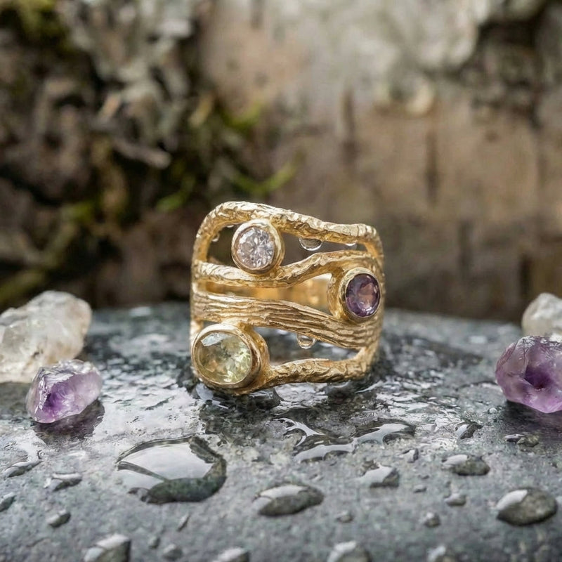 Statement Gemstone Ring