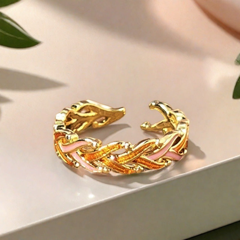 Statement Gold Cuff Ring