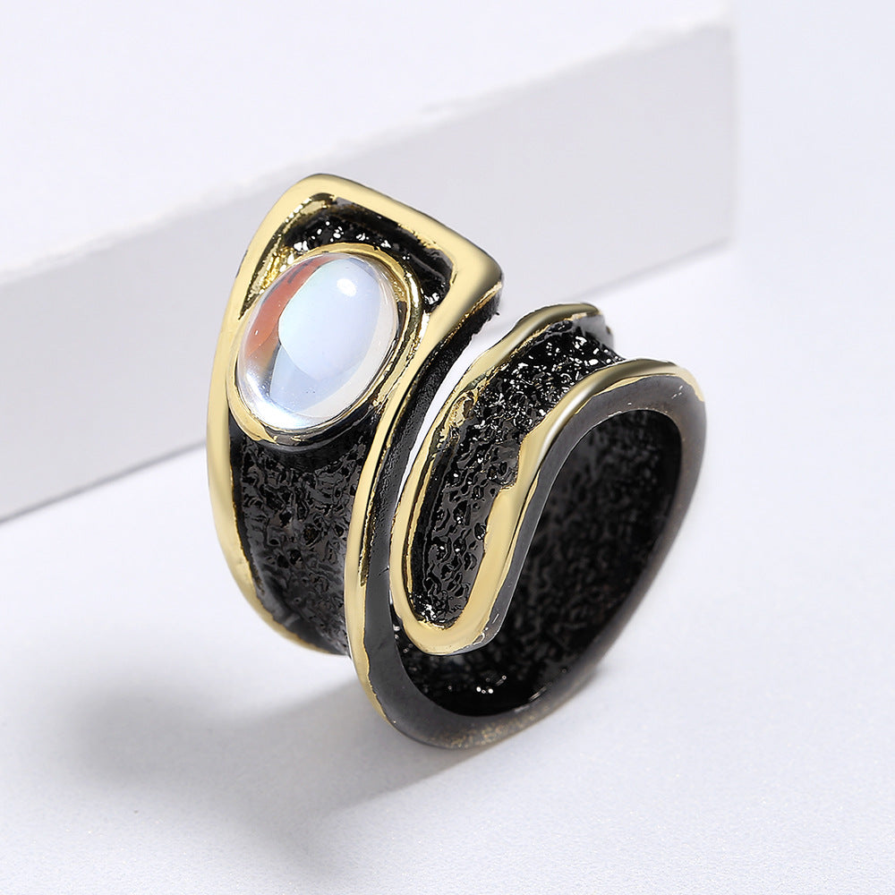 Statement Moonstone Ring