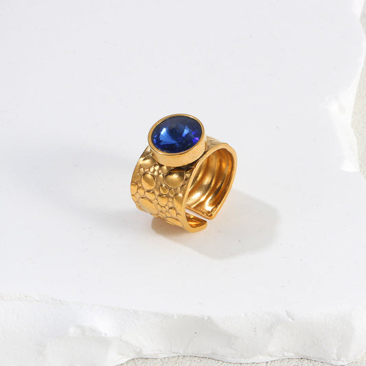 Statement Sapphire Ring