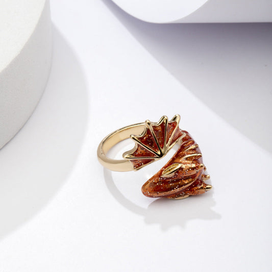 Statement Shell Ring