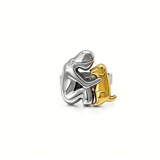 Statement Two Tone Ring