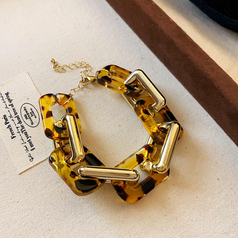 Tortoiseshell Link Bracelet