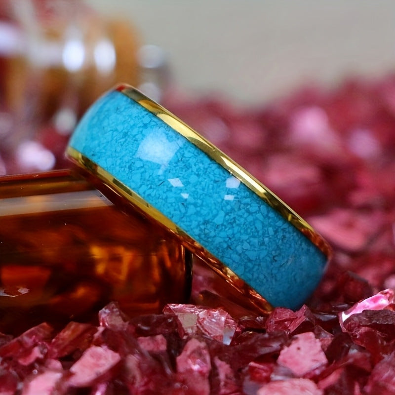 Turquoise Gold Ring
