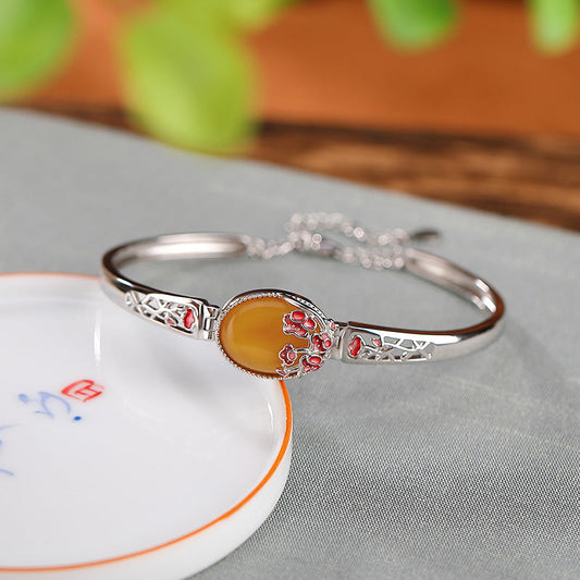 Vintage Amber Bracelet