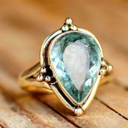 Vintage Aquamarine Ring