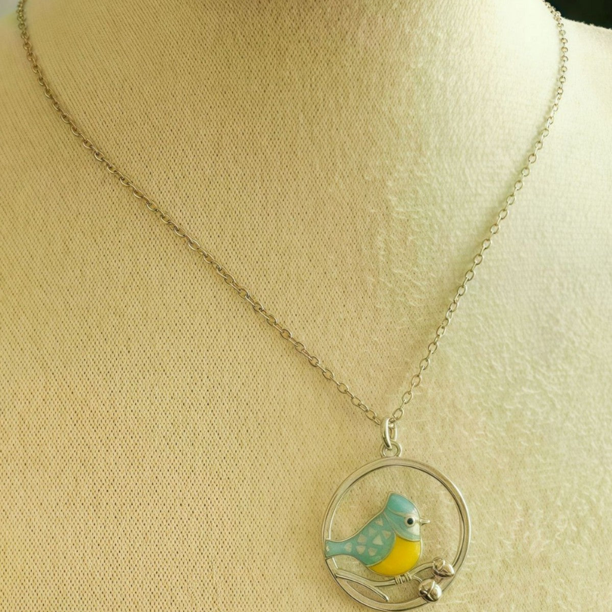 Vintage Bird Necklace