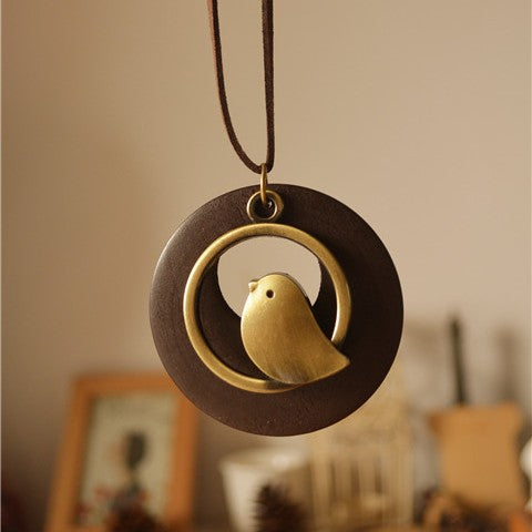 Vintage Bird Necklace