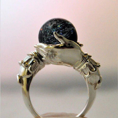 Vintage Black Onyx Ring