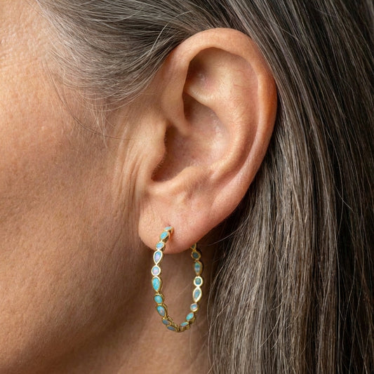Stunning Gold Earrings For Daily Wear