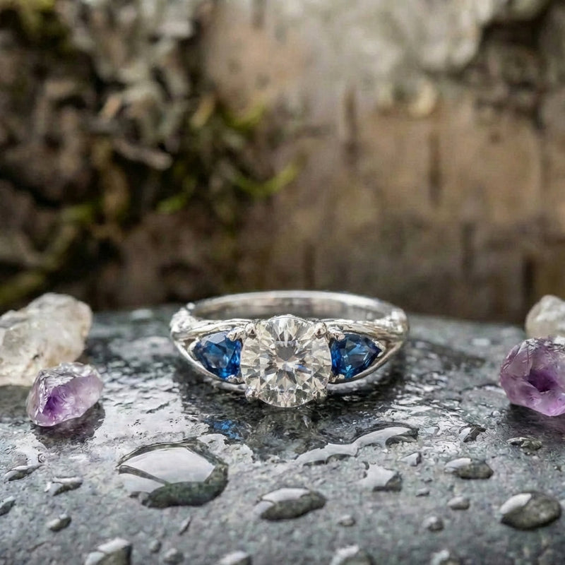 Vintage Boutique White Zircon Rings