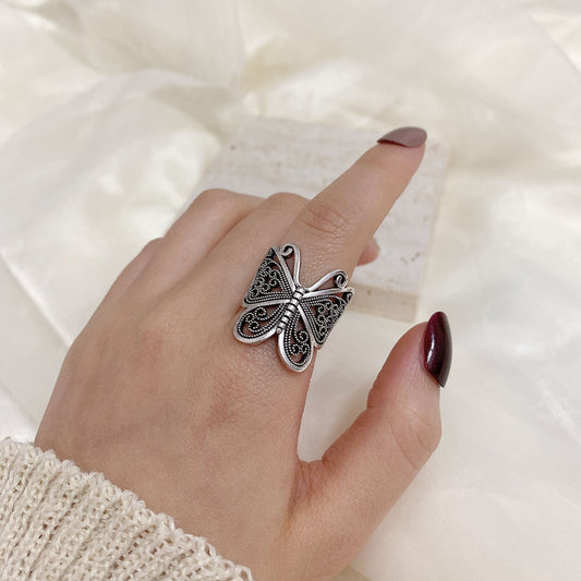 Vintage Butterfly Ring