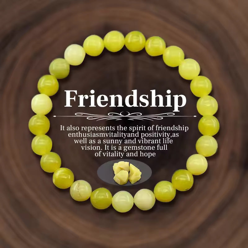 Vintage Citrine Friendship Bracelet
