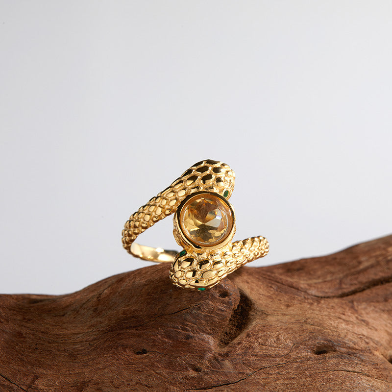 Vintage Citrine Ring