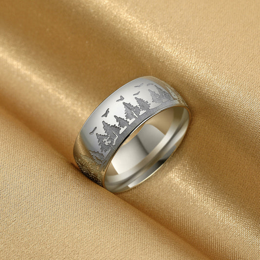 Vintage Forest Ring