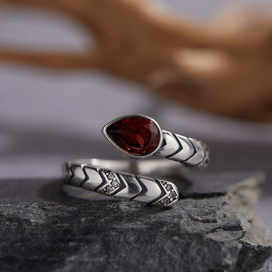 Vintage Garnet Ring