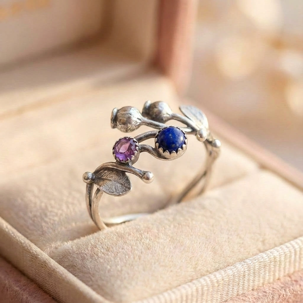 Vintage Gemstone Statement Ring