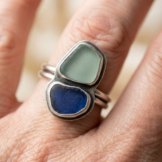 Geometric Stone Ring