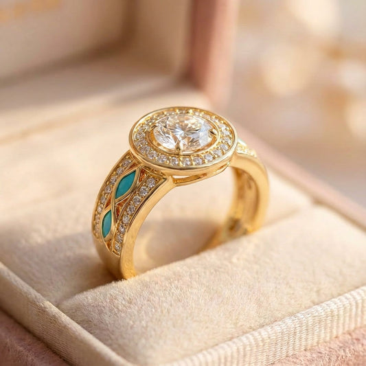 Vintage Gold Diamond Ring