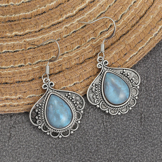 Vintage Moonstone Earrings