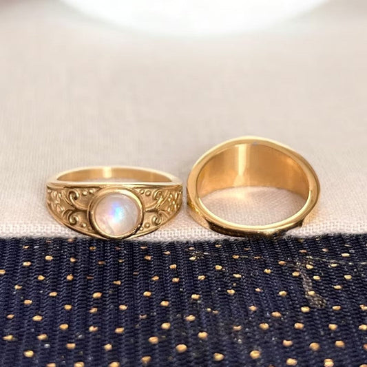 Vintage Moonstone Ring