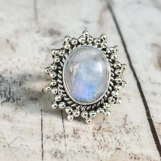 Vintage Moonstone Ring