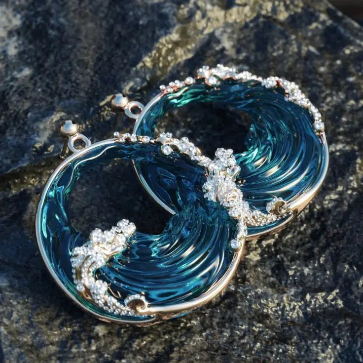 Vintage Ocean Earrings