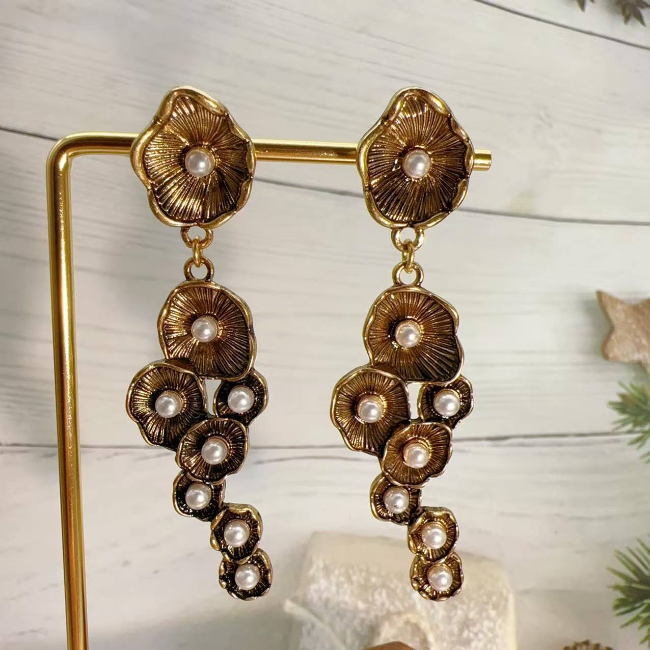 Vintage Pearl Earrings