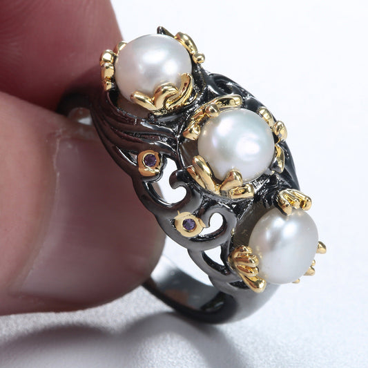 Vintage Pearl Ring
