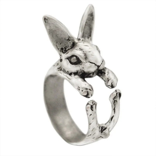 Vintage Rabbit Animal Ring